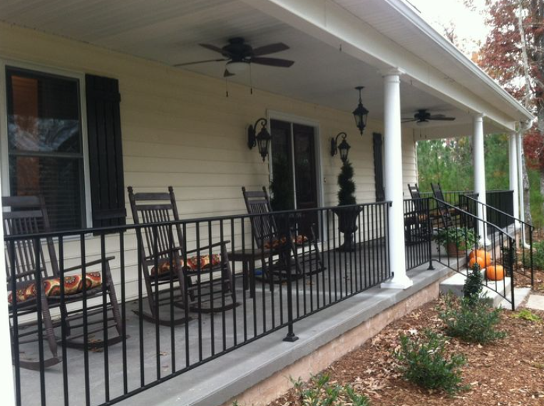 Stunning Wrought Iron Railings - Custom Iron Masters